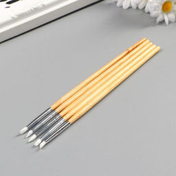 Инструменты для моделирования и придания формы (набор 5 шт) 18 см дерево, резина - Simaland фото 2