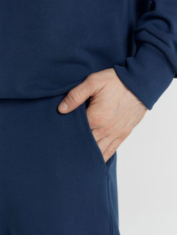 Брюки мужские в синем цвете морская глубина 181252