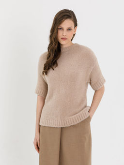 Блузка вязаная