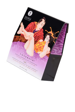 Порошок для принятия ванны Shunga серии LOVEBATH Чувственный лотос, фиолетовый, 650 гр