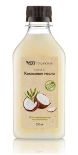 Кокосовое масло 100% рафинированное