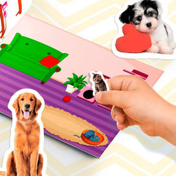 250 наклеек Домашние животные, 8 стр. - Буква-ленд фото 9