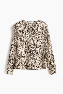 Blusa con capa decorativa - H&m фото 2