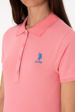 Kad_n Pembe Basic Ti__rt Sepette S_rpriz _ndirim - U.s. polo assn фото 7
