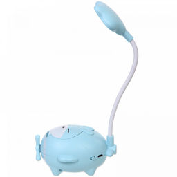 Цена за 2 шт. Настольная лампа "Sweet - Зверюшка" LED, USB 3w 5v, Голубой