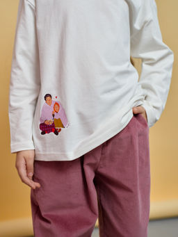 Термонаклейка для одежды Объятия