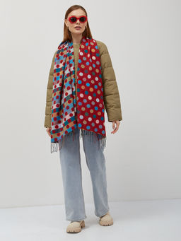 Теплый двусторонний палантин В составе шерсть - Tantino фото 2