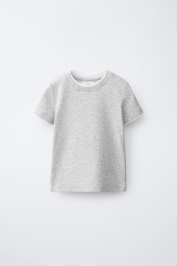 CAMISETA DOBLE CON MODAL / Gris vigor?