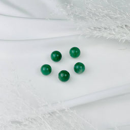 Бусины для украшений из зеленого Кварца (5 шт)