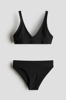 Bikini con escote en V