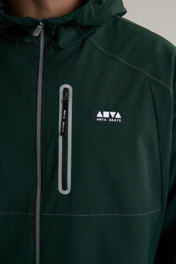 Ветровка Зеленый ANTA SKATE Woven Track Top  фото 6