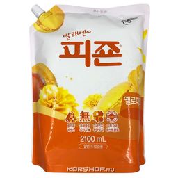 Кондиционер для белья с ароматом жёлтой мимозы Pigeon м/у, Корея, 2,1 л Акция