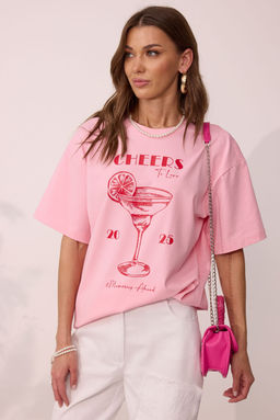 Футболка LYUSHe 4095 розовый  фото 2