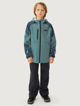 Ветровка 4л15526 мох/деним