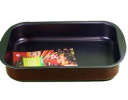 АП_Противень "Эксперт" 340*240*60мм. (бордо) арт.СЭ048 Демидовский