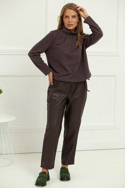 Джемпер АА-84т горький шоколад - Took a look фото 6