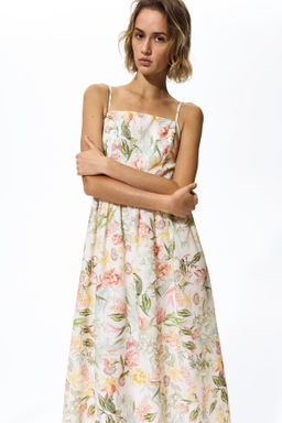 Vestido midi con tirantes finos - H&m фото 8