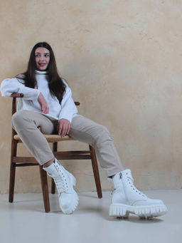 Ботинки EDART 329.21153 w. белые/байка - Ed'art фото 2