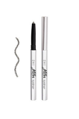LavelleCollection Тени-карандаш Glitter eyeliner 2in1 тон 06 sparkling gray