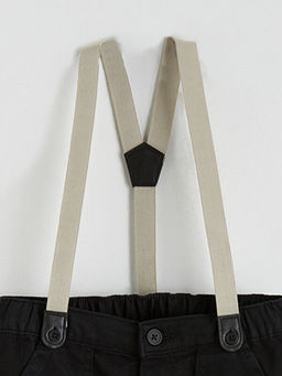 Beli Lastikli Ask?l? Erkek ?ocuk Pantolon