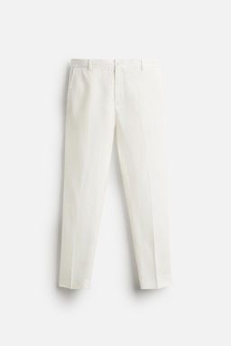 ZARA %100 KETEN PANTOLON  фото 10