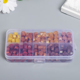 Набор сургуча «Оттенки золотого», перламутр, 10 цветов, 12.7×6.5×2 см