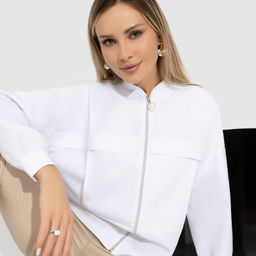 Бомбер Круизные мечты (вайт, нью) - Charutti фото 3