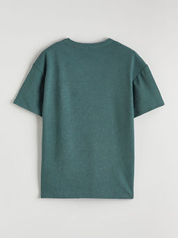 Bisiklet Yaka Dokulu Erkek ?ocuk Ti??rt