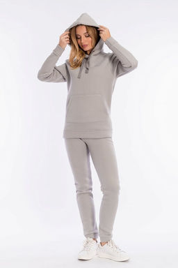 Толстовка М322176ВШи Серый - Елена фото 3