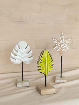 Декоративная фигурка "лист Пальмы" 8x8x21 8x8x21