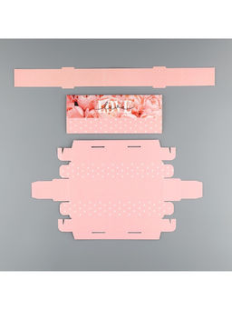 Цена за 5 шт. Коробка для конфет, кондитерская упаковка, 5 ячеек, «Love», 5×21×3.3 см