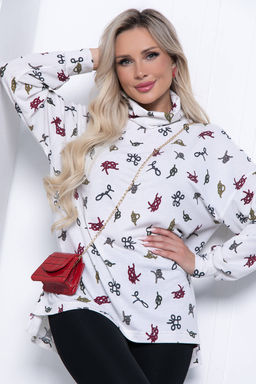 Джемпер Ариана (вайт) ХИТ Б7210