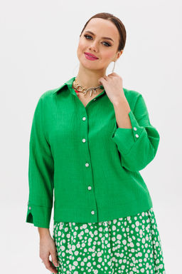 Костюм Anastasia 1198 зеленый/принт фото 4