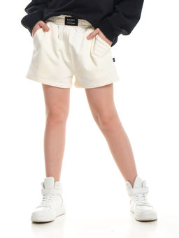 Шорты для девочки подростковые 22-7634 красный - Mini maxi фото 13