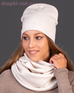 LL 3001 PL 3001 Комплект женский флис (колпак+снуд) (56-58)