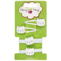 CHERRY MARY S6010 Набор аксессуаров для волос 5 х 4 шт. №09 ассорти