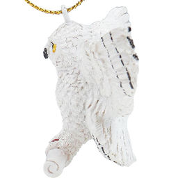 Полирезиновая подвеска "Сова со свитком" 8см