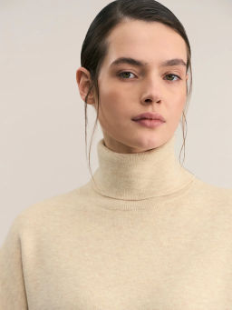 Джемпер с воротником стойкой / Zarina  фото 6