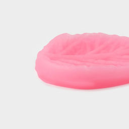 Молд для заливки Доляна Листочек, силикон, 9.5?3.5 см, розовый  фото 4