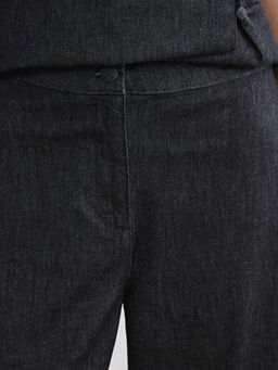 Wideleg Kad?n Jean Pantolon