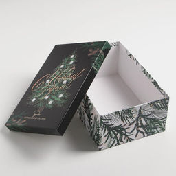 Коробка подарочная С новым годом, 28 18.5 11.5 см - Дарите счастье фото 3