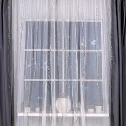 Гирлянда Водопад 2?1.5 м, IP20, прозрачная нить, 400 LED, свечение белое, 8 режимов, 220 В - Luazon lighting фото 4