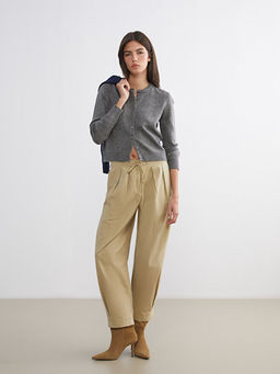 Bisiklet Yaka Kad?n Triko H?rka