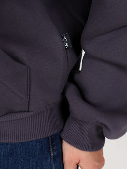 Толстовка Джерри  женская на молнии из футера с начесом Серая - Амавес-текстиль фото 4