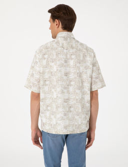 Haki Oversize K_sa Kollu G_mlek