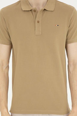 Мужская базовая футболка цвета хаки - U.s. polo assn фото 13