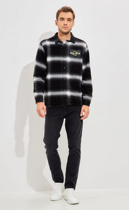 Рубашка фланель TP321-0480 black - Primm фото 8