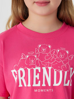 Комплект домашний для девочек с надписью Friendly moments - Mark formelle фото 4