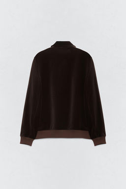 SOSHIOTSUKI X ZARA REGULAR FIT VELVET JACKET фото 5