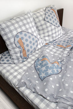 КПБ 1,5 сп бязь 120гр/м2  Текстильная коллекция  Катарина